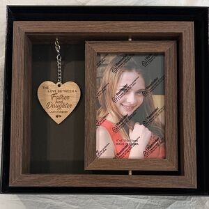 Father Daughter Memorial Picture Frame | Sympathy Gift | Loss of Dad | New
